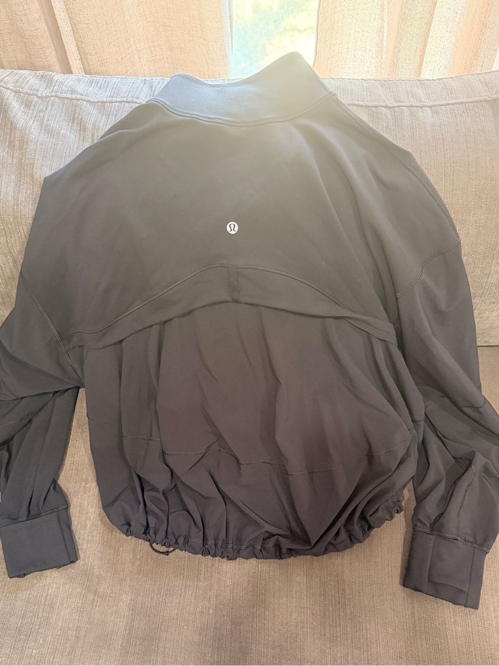NWOT Lululemon Define RELAXED Fit Jacket *Luon - Black - Size 8 - Picture 7 of 8